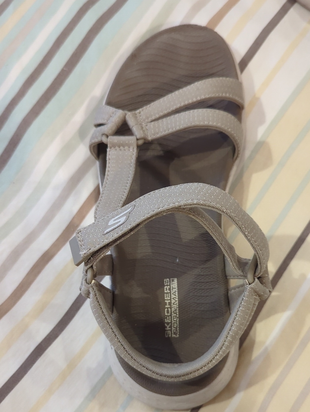 Skechers Women’s Taupe Strappy Sport Sandal